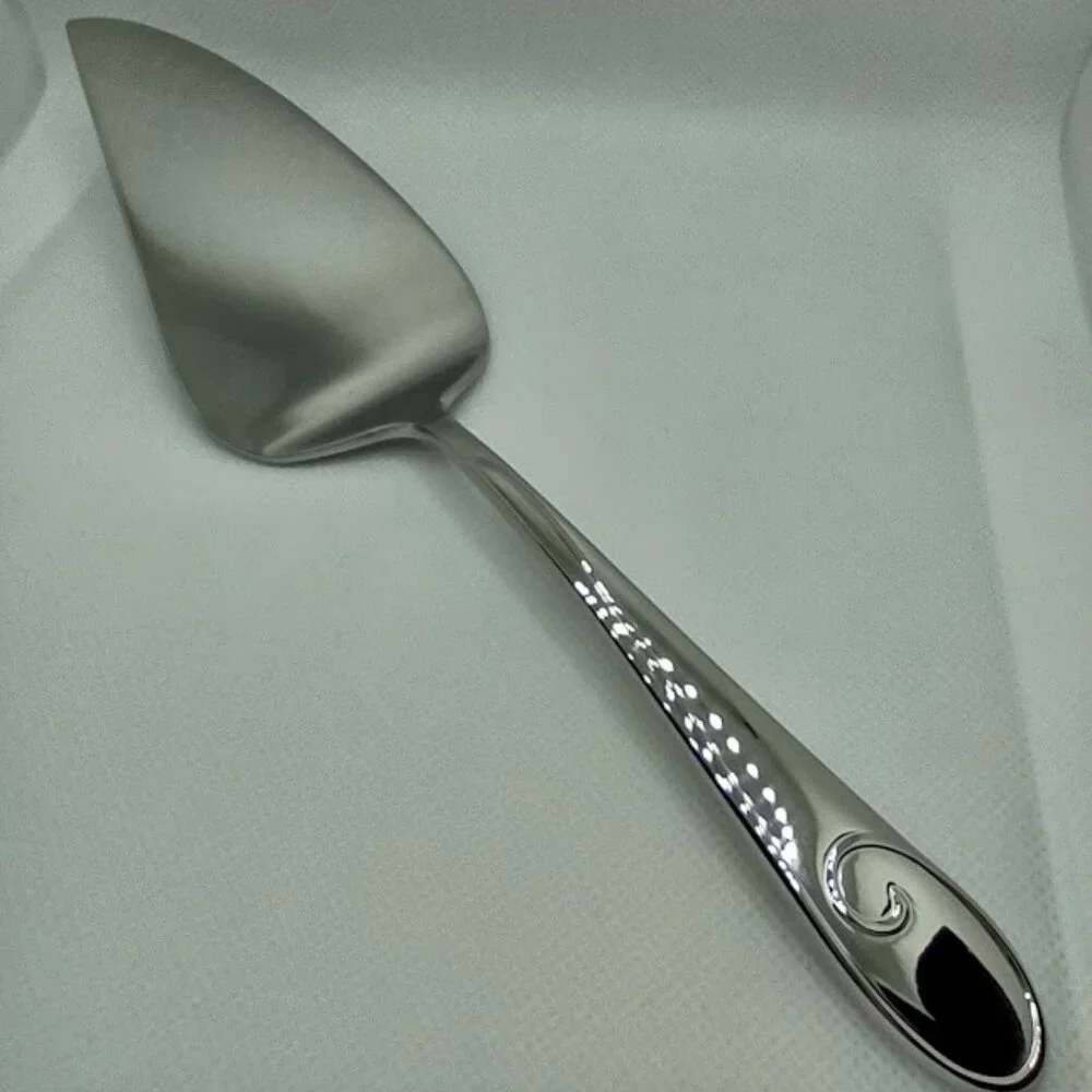 Waterford Ballet Ribbon Stainless Steel 3-Piece Serving Set, NEW